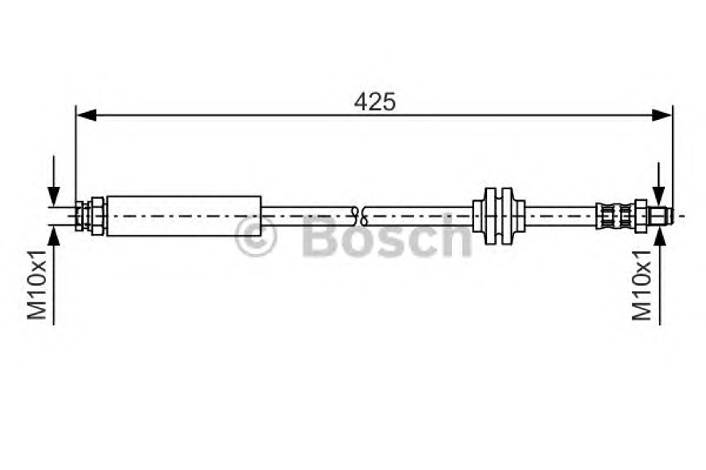 1987476451 BOSCH Тормозные трубки