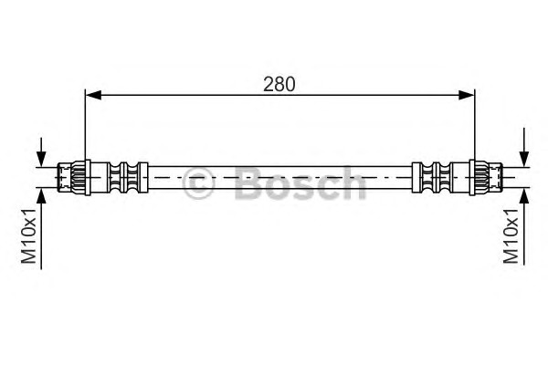 1 987 476 517 BOSCH Шланг тормозной