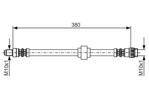 Тормозные трубки BOSCH 1987476700