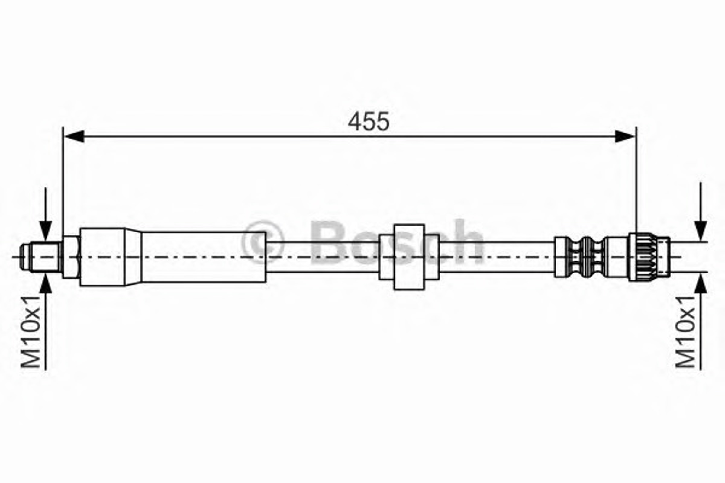 Тормозные трубки BOSCH 1987476701