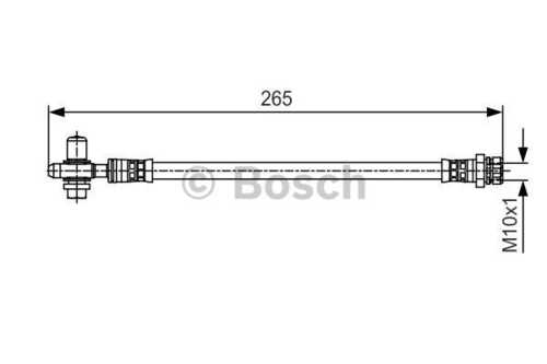 1987481519 BOSCH Тормозной шланг