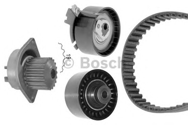 1987948711 BOSCH Комплект ремня ГРМ