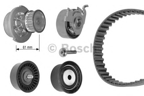 1987948739 BOSCH Комплект ремня ГРМ