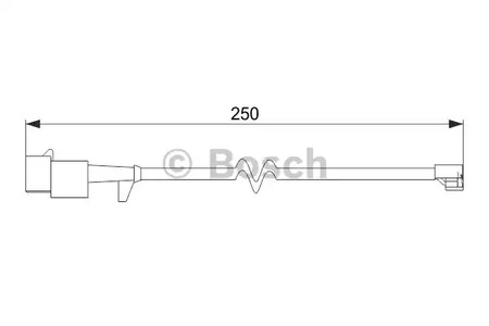 Датчик износа тормозных колодок BOSCH 1 987 474 574