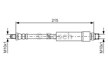 1 987 476 142 BOSCH Шланг тормозной