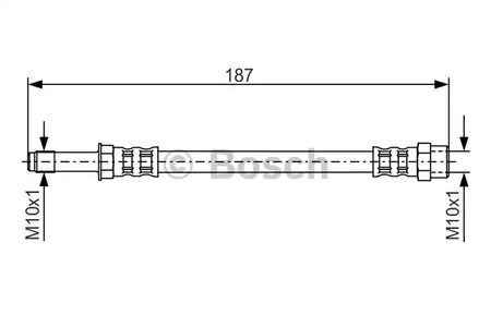 1 987 476 715 BOSCH Шланг тормозной