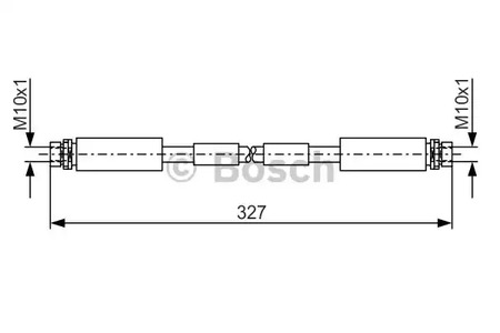 Шланг тормозной BOSCH 1 987 476 856