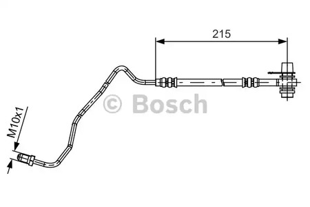 Тормозные трубки BOSCH 1 987 481 532