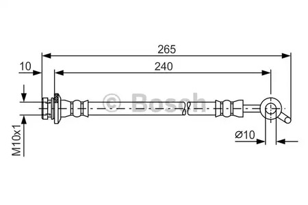 Тормозные трубки BOSCH 1 987 481 571