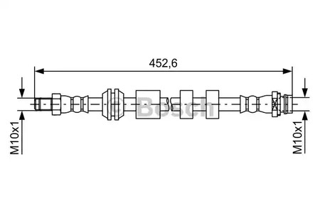 Шланг тормозной BOSCH 1 987 481 741