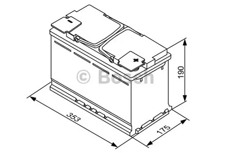 Фото 5 0 092 S5A 130 BOSCH Аккумулятор