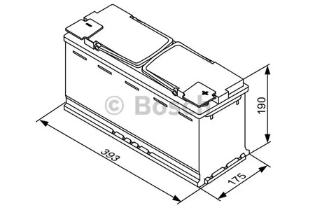 Фото 5 0 092 S5A 150 BOSCH Аккумулятор