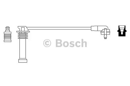 Фото 5 0 986 356 147 BOSCH Комплект проводов зажигания