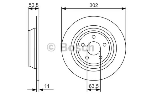 Тормозные диски BOSCH 0 986 479 D37