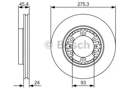 Тормозные диски BOSCH 0 986 479 R40