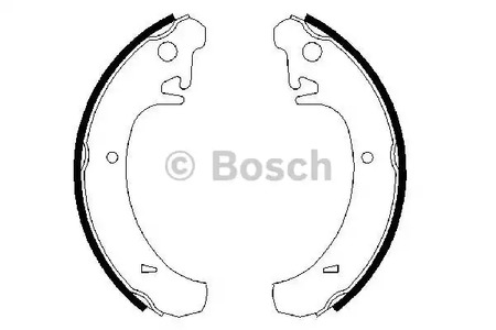 Комплект тормозных колодок BOSCH 0 986 487 219