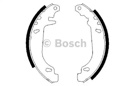 Колодки тормозные барабанные BOSCH 0 986 487 272