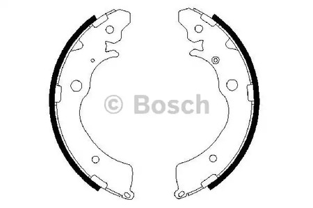 Тормозные колодки BOSCH 0 986 487 440