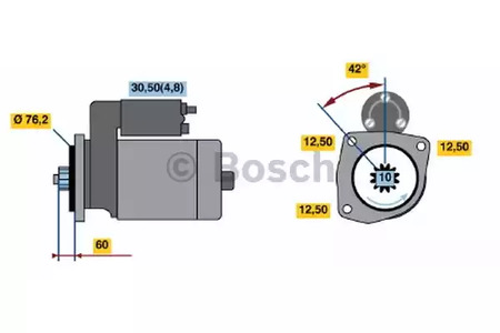 Фото 5 0 001 120 410 BOSCH Стартер