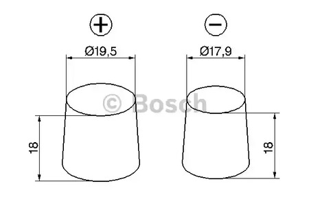 Фото 6 0 092 S5A 080 BOSCH Аккумулятор