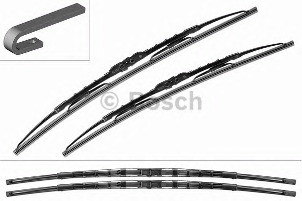 Щетка стеклоочистителя twin BOSCH 3397118408
