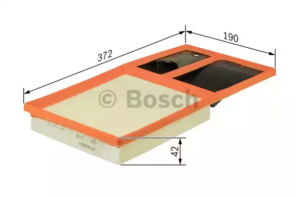 Фильтр воздушный BOSCH F026400035