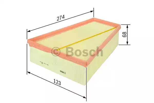 F026400343 BOSCH Воздушный фильтр