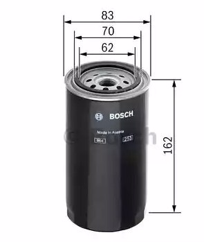 F026402002 BOSCH Фильтр топливный