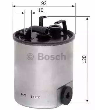 F026402003 BOSCH Фильтр топливный