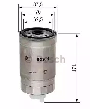 F026402013 BOSCH Фильтр топливный