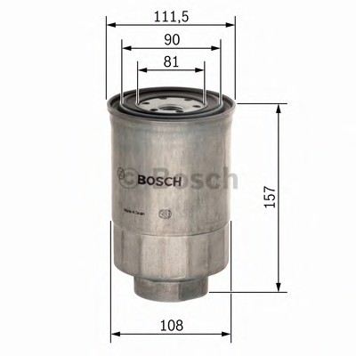 F026402025 BOSCH Фильтр топливный