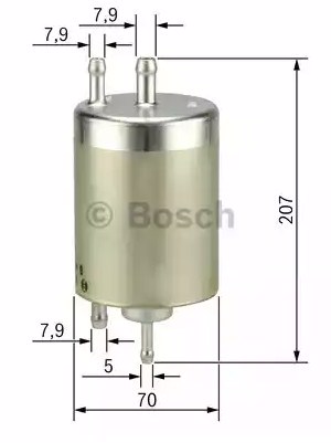 F026403000 BOSCH Фильтр топливный