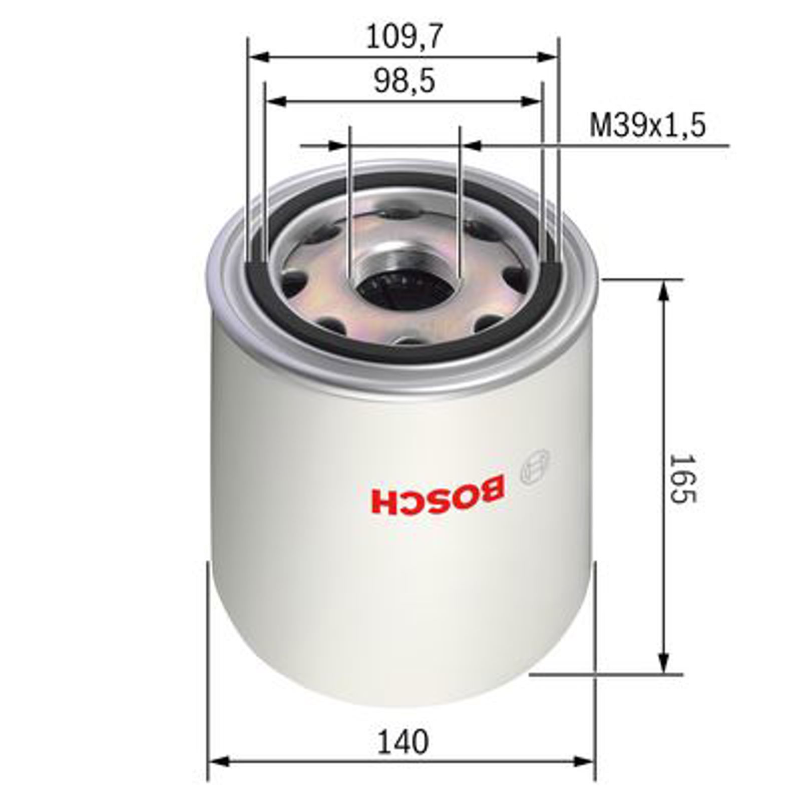 Фильтр тормозной системы BOSCH F026404012