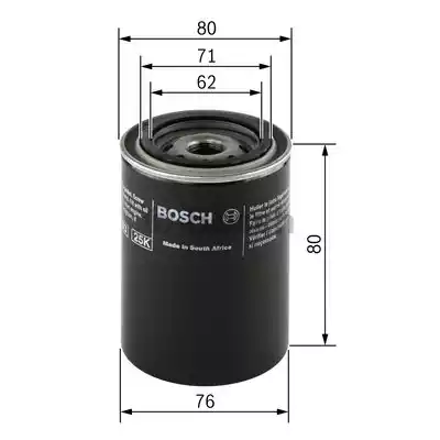 Фильтр масляный BOSCH F026407005