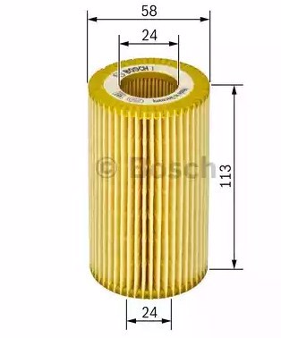 F026407014 BOSCH Фильтр масляный