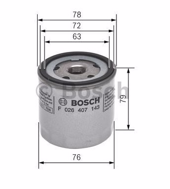 F026407143 BOSCH Масляный фильтр