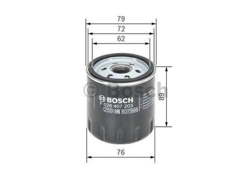 Масляный фильтр BOSCH F026407203