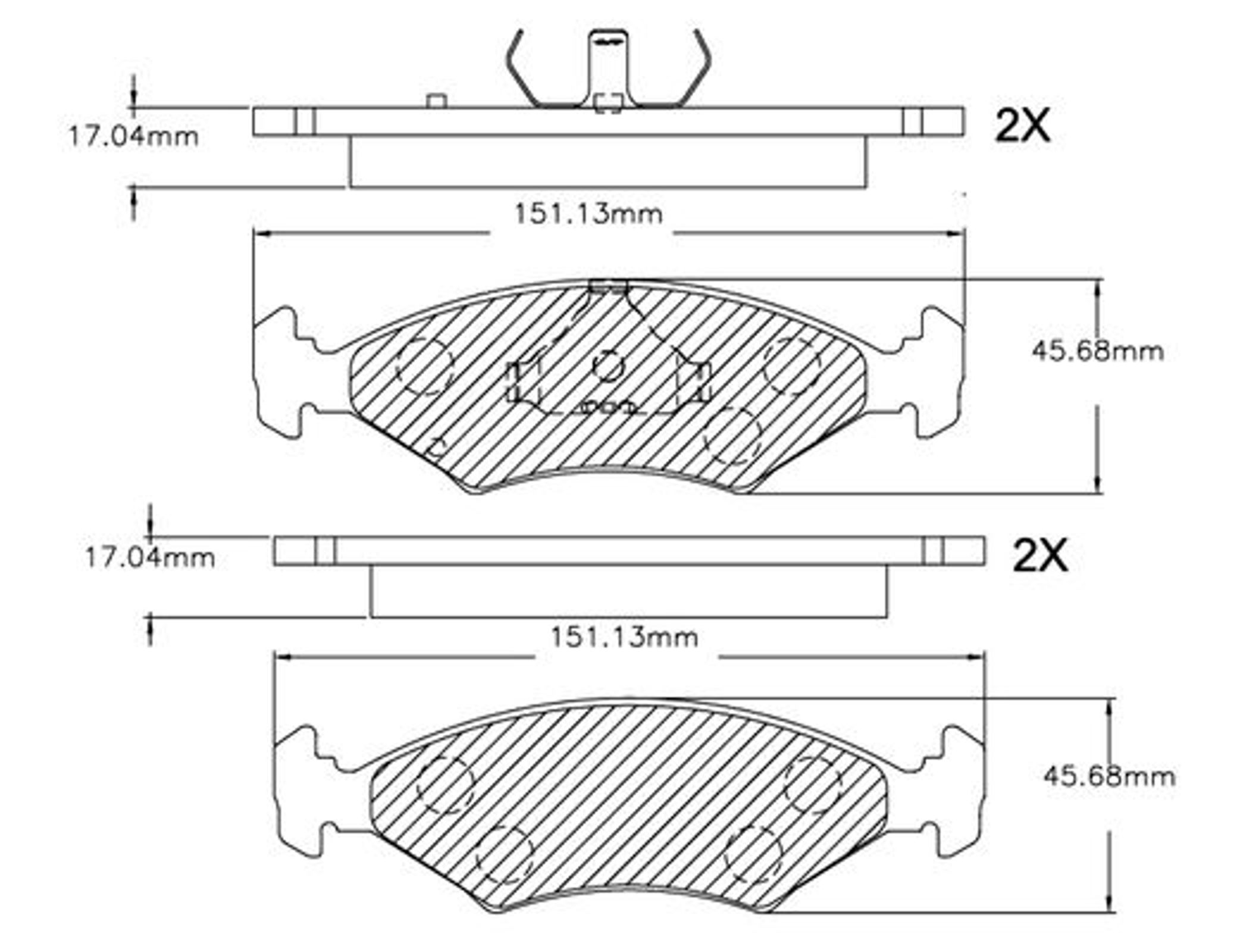 F03B150253 BOSCH Комплект тормозных колодок, дисковый тормоз