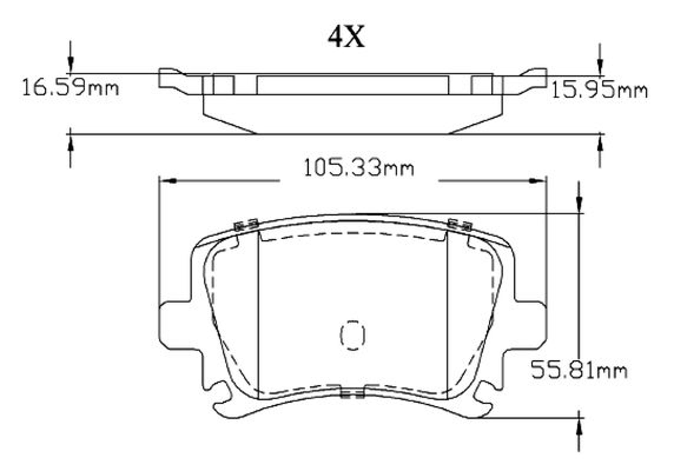 F03B150364 BOSCH Комплект тормозных колодок, дисковый тормоз