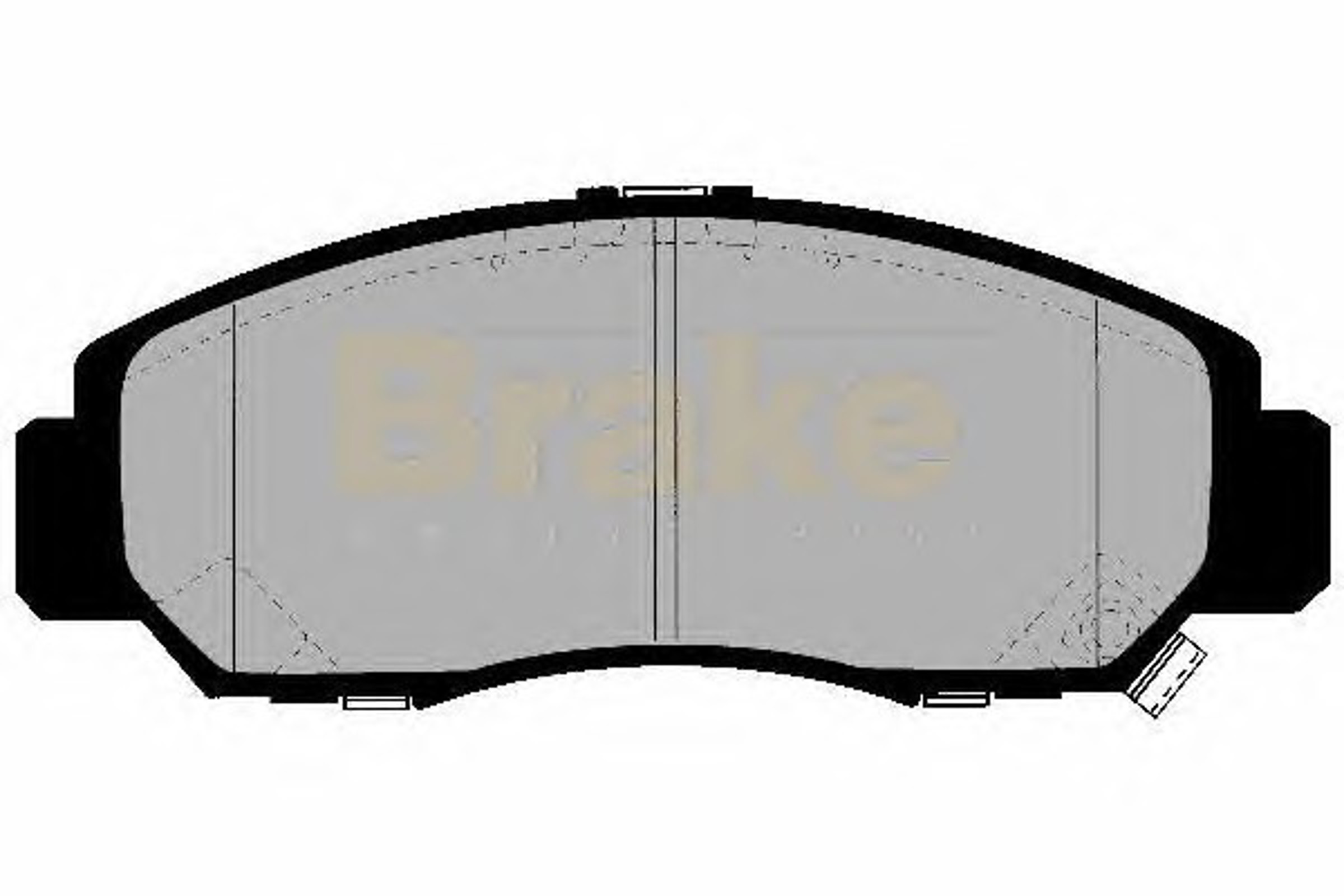 PA1346 BRAKE ENG Колодки тормозные дисковые