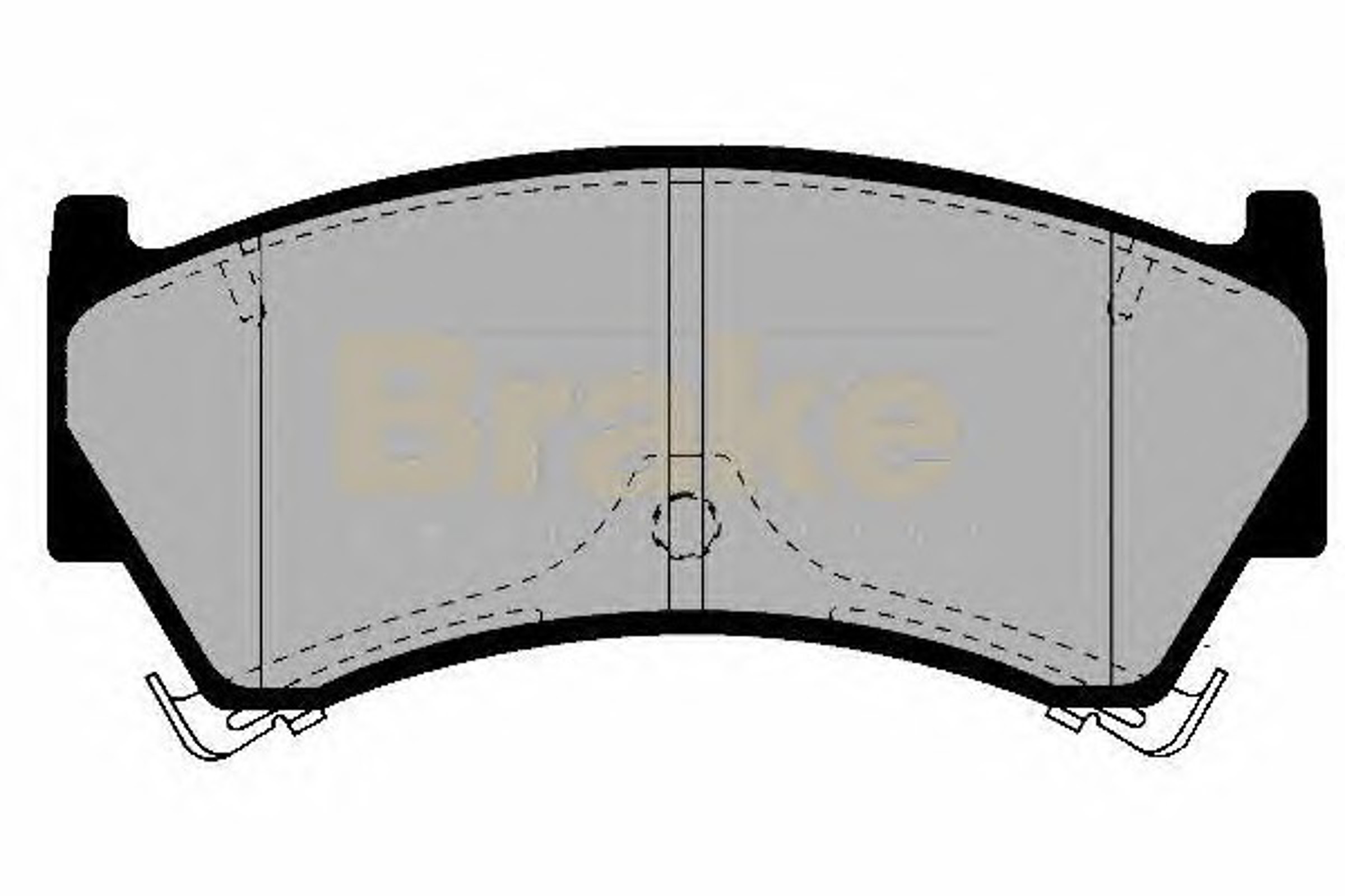 PA1377 BRAKE ENG Колодки тормозные дисковые