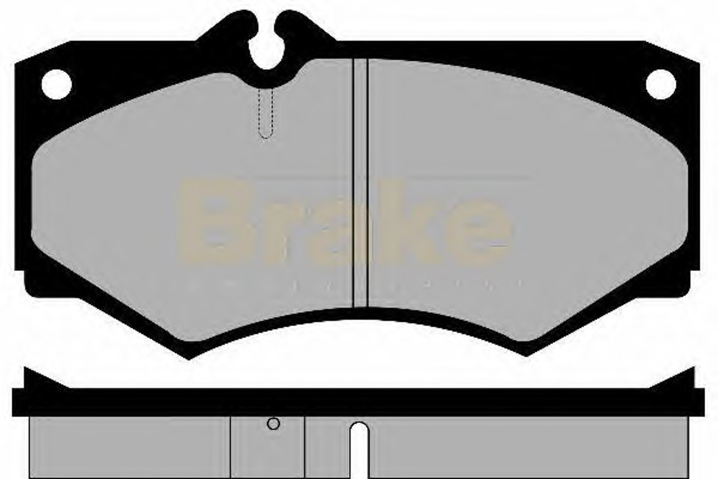 PA419 BRAKE ENG Колодки тормозные дисковые