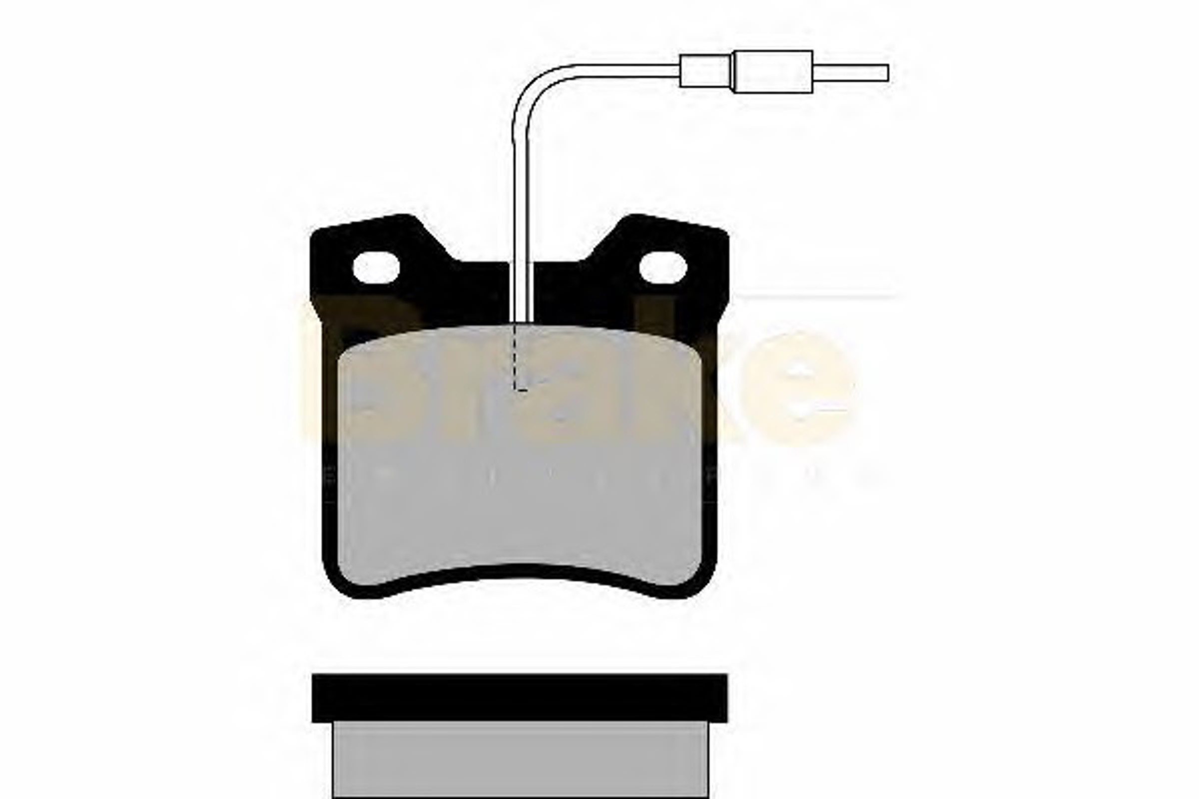 PA569 BRAKE ENG Колодки тормозные дисковые