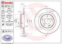 08.d713.11 диск тормозной BREMBO 08.D713.11
