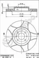 09.4939.75 BREMBO тормозные диски