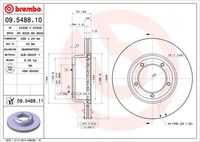 Тормозной диск prime line - uv coated