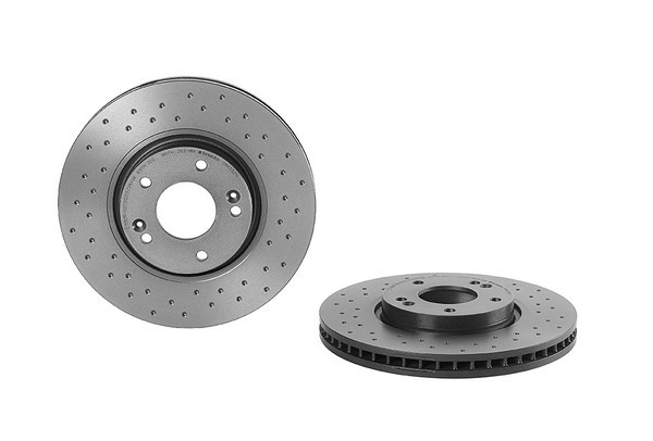 09.A532.1X BREMBO ДИСК ТОРМОЗНОЙ PERFOROWANA WENTYLOWANA ПЕРЕДН. ЛЕВ/ПРАВ