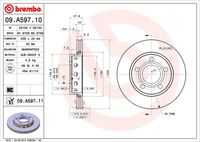 тормозные диски BREMBO 09.A597.11