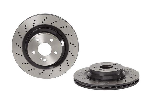 09.C502.11 BREMBO ДИСК ТОРМОЗНОЙ UV COATED | ЗАД