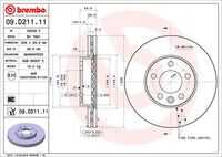 09.D211.11 BREMBO Disc